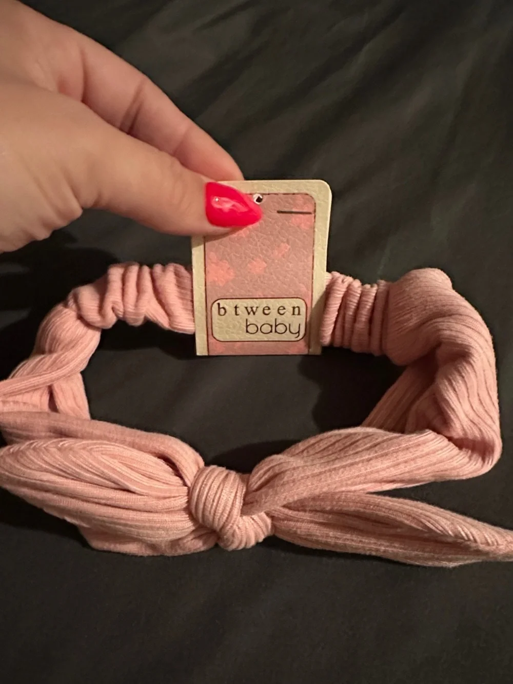 2 New! Pink Baby Headbands